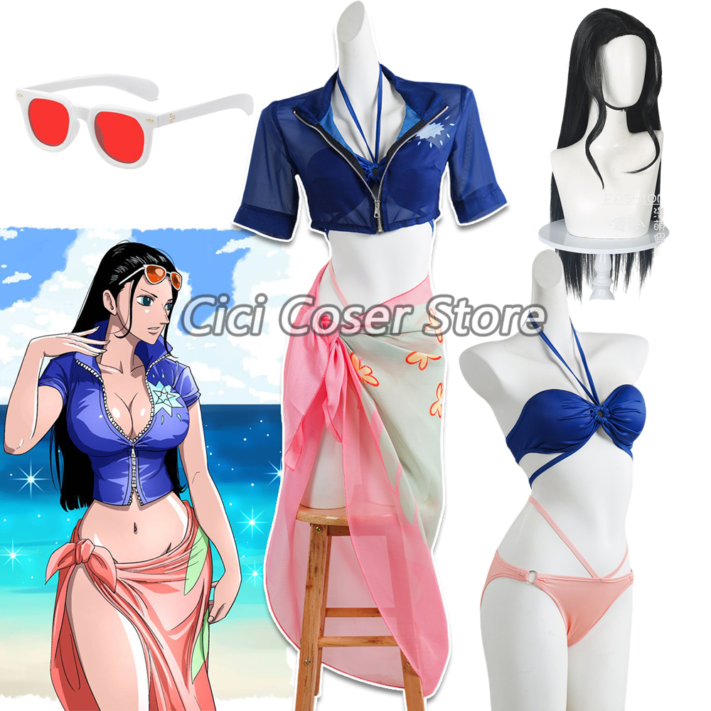 Anime Miss All Sunday Nico Rob - Anime Cosplay Robin recensione e prezzo