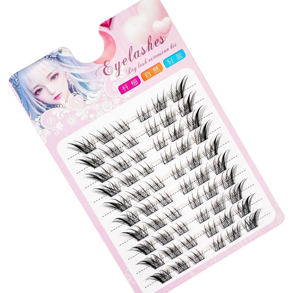 3D Cat Eye Clusters Lashes Nat - Anime Cosplay Lashes recensione e prezzo