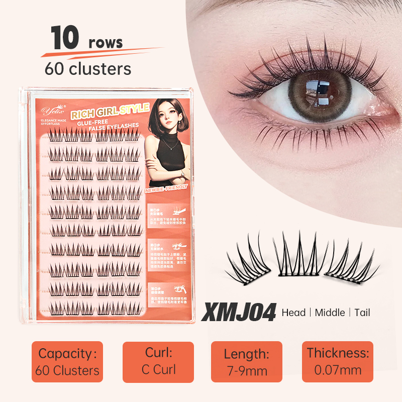 Yelix DIY Self-Adhesive Cluste - Anime Cosplay Lashes recensione e prezzo