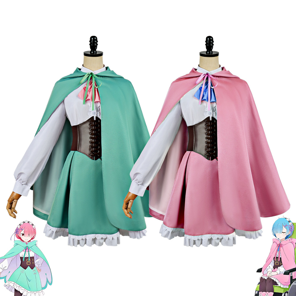 Anime Re:Zero Rem Ram Cosplay  - Anime Cosplay Rem recensione e prezzo