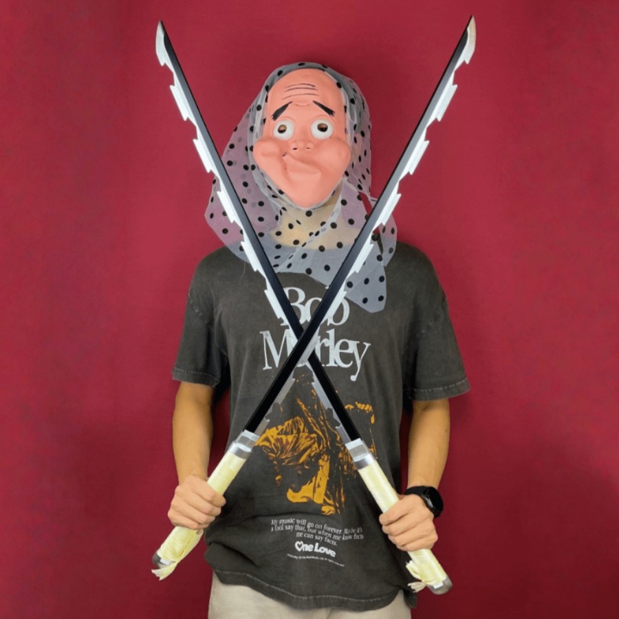 40inch Demon Slayer Inosuke Ka - Anime Cosplay Real recensione e prezzo