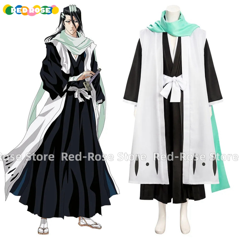 Anime Byakuya Kuchiki Cosplay  - Bleach Captain Coat recensione e prezzo