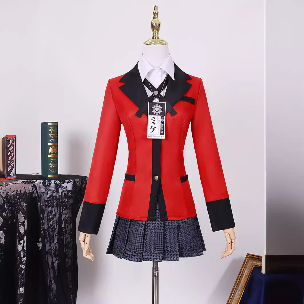 Kakegurui Cosplay Costume Yume - Anime Cosplay Kakegurui recensione e prezzo
