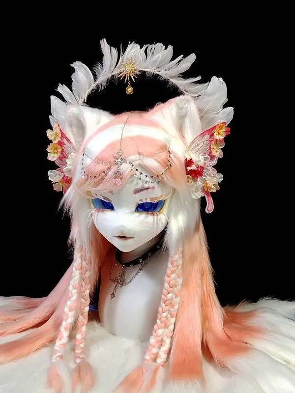 Handmade Kig Fursuit Head, Cut - Anime Cosplay Cat recensione e prezzo