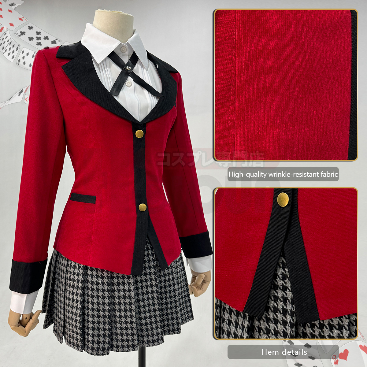 HOLOUN Jabami Yumeko Kakegurui - Anime Cosplay Kakegurui recensione e prezzo