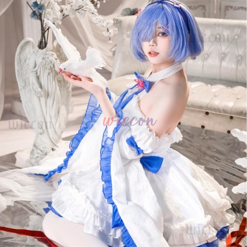 Rem Cosplay Costume Lovely Dre - Anime Cosplay Rem recensione e prezzo