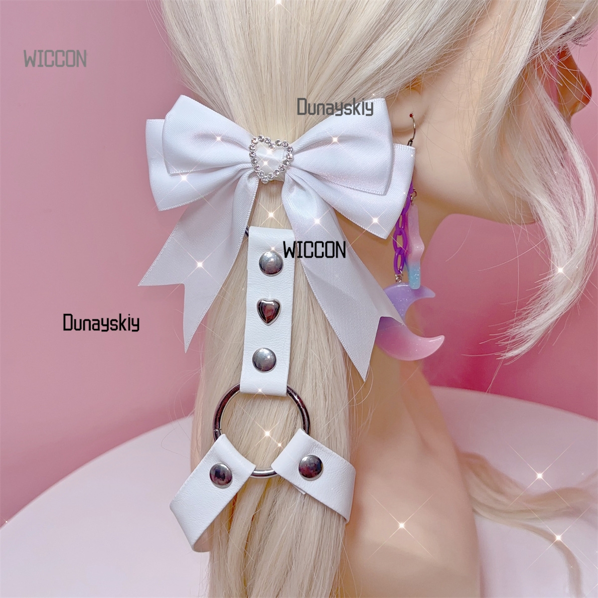Y2K Gothic Hair Accessories Ji - Anime Cosplay Baddie recensione e prezzo